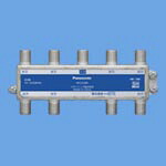 WCS5388分配器 UHF(地デジ)、BS、110度CS、CATV 4K・8K対応 1端子電流通過形 8分配器パナソニック Panasonic 電設資材 マルチメディア対応配線器具｜タカラShop 店