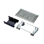NE35605インナーコンセントスクエアL 器具ユニットプレートセットPanasonic 電設資材 一般配線用アウトレット・配線部材｜タカラShop 店