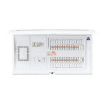 BQE3483Z<br>Panasonic 電設資材 住宅分電盤 コスモパネル あんしん機能付 リミッタースペース付<br>地震あんしんばん 感震ブレーカ搭載<br>ドア付 プラスチック製 露出・半埋込両用形<br>回路数：8+3 主幹容量：40A