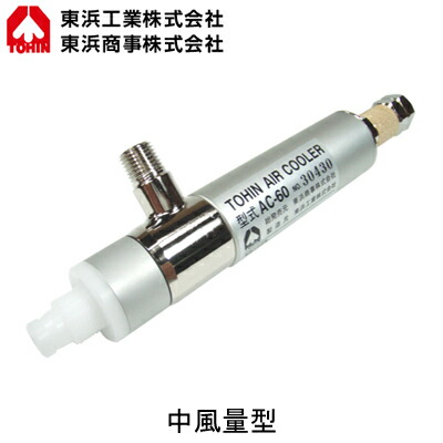 AC-60<br>超低温空気発生器 エアークーラー 中風量型<br>TOHIN 東浜工業 スポット冷却装置