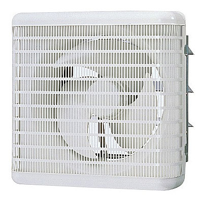 EFG-25MSB2<br>三菱電機 業務用有圧換気扇<br>メッシュタイプ 各種店舗・事務所用<br>電動シャッター付 単相100V 羽根径25cm 【排気専用】