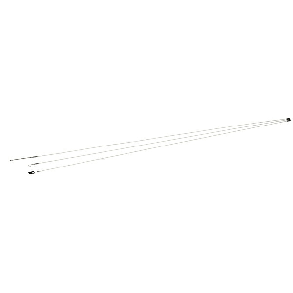 JE1-4054＜br /＞ケーブル索引具 ジョイント式ロッド＜br /＞マルチジョイント呼線（イージージョイント）＜br /＞単線ツイスト φ4.0mm・1.8m＜br /＞ジェフコム 電設作業工具 DENSAN デンサン