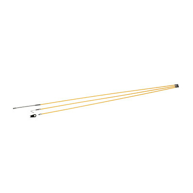 JE1-5230＜br /＞ケーブル索引具 ジョイント式ロッド＜br /＞マルチジョイント呼線（イージージョイント）＜br /＞単線ツイスト φ5.2mm・1.0m＜br /＞ジェフコム 電設作業工具 DENSAN デンサン
