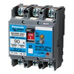 BKWM3903CK＜br /＞Panasonic 電設資材 漏電ブレーカBKWM型 盤用＜br /＞フレーム：100AF JIS協約形 型名：BKWM-100C 極数素子数3P3E 定格電流90A 感度電流：30mA