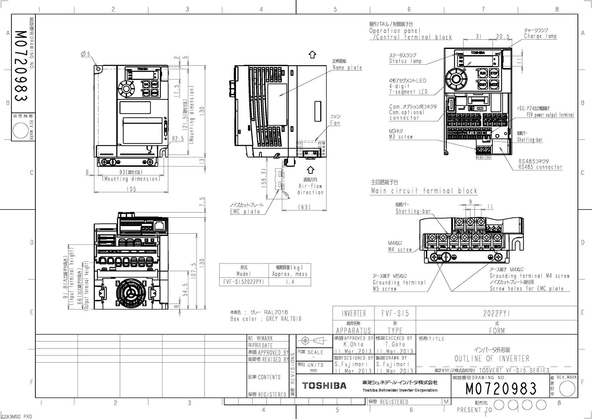 春夏新色 楽天市場 東芝 システム部材産業用換気扇用インバータfvf S1522py1 タカラshop 楽天市場店 国内最安値 Sda Org Sg