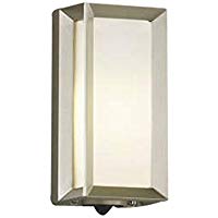 AU40409L<br>エクステリア LEDポーチ灯<br>人感センサ タイマー付ON-OFFタイプ 非調光 電球色 防雨型 白熱球40W相当<br>コイズミ照明 照明器具 門灯 玄関 屋外用照明