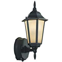 AU40441L<br>エクステリア LEDポーチ灯<br>人感センサ タイマー付ON-OFFタイプ 非調光 電球色 防雨型 白熱球40W相当<br>コイズミ照明 照明器具 門灯 玄関 屋外用照明