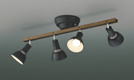 ★AA47247L<br />【数量限定 お買得品】 LEDシャンデリア ランプ可動型 4灯<br />ランプ交換可能型 LED17.6W 電気工事不要<br />非調光 電球色 白熱球60W×4灯相当<br />コイズミ照明 照明器具 洋風 おしゃれ リビング ダイニング インテリア照明