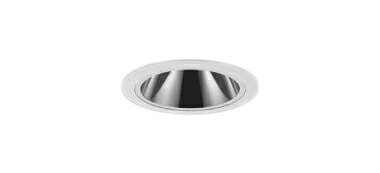 ERD9725W＜br /＞テクニカルライト LEDZ グレアレスベースダウンライト 鏡面コーン＜br /＞1400タイプ CDM-R35W器具相当 埋込穴φ75＜br /＞本体のみ 電源ユニット別売 カットオフアングル35° 54°超広角配光 白色＜br /＞遠藤照明 施設照明
