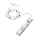 NE23140MW＜br /＞パナトラック アウトレット＜br /＞F型Sタップ(4コ口)(接地2P15A125V)＜br /＞Panasonic 電設資材 ［施設向］床用配線器具