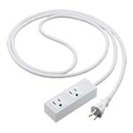 WCHS2532MW＜br /＞S-OAタップ(キャブタイヤコード付)＜br /＞マグネット付 2コ口＜br /＞Panasonic 電設資材 ［施設向］床用配線器具