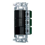 WNSS51558B＜br /＞SO-STYLE スイッチ・取付枠セット品 マット仕上げ＜br /＞ほたるスイッチC(3路(C)・片切(B)両用)×2・パイロットスイッチC(3路(C)・片切(B)両用)(0.5A)＜br /＞Panasonic 電設資材 デザイン配線器具