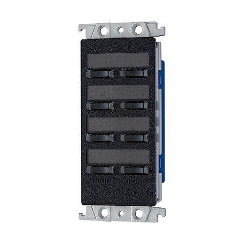 WRT5518B[多重伝送]フル2線式リモコンエイトフリースイッチ(8コ用)(光アドレス設定式)(ブラック)Panasonic 電設資材 リモコン配線器具｜タカラShop 店
