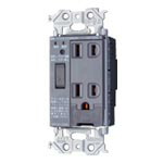 WTL35123HK＜br /＞感熱・トラッキングお知らせコンセント＜br /＞埋込コンセント・アースターミナル付接地コンセント＜br /＞Panasonic 電設資材 アドバンスシリーズ配線器具
