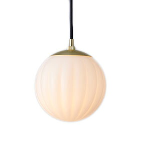 MP40670-38＜br /＞装飾照明 Orb Rib φ150 LEDペンダントライト 本体 電気工事不要＜br /＞マックスレイ 照明器具 天井照明 吊下げ