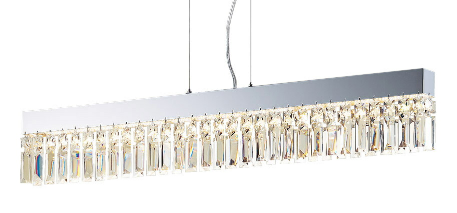 SLB17078LB1＜br /＞シャンデリング ダイニング用LEDラインペンダントライト 美ルック＜br /＞拡散 電球色 調光可 電気工事不要 Hf蛍光灯16形1灯器具相当＜br /＞Panasonic 照明器具 装飾照明 天井照明 吊下げ