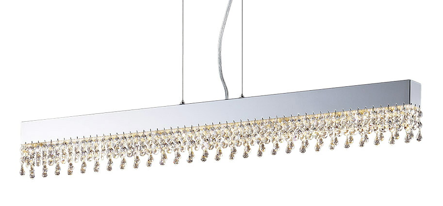 SLB17079LB1＜br /＞シャンデリング ダイニング用LEDラインペンダントライト 美ルック＜br /＞拡散 電球色 調光可 電気工事不要 Hf蛍光灯16形1灯器具相当＜br /＞Panasonic 照明器具 装飾照明 天井照明 吊下げ
