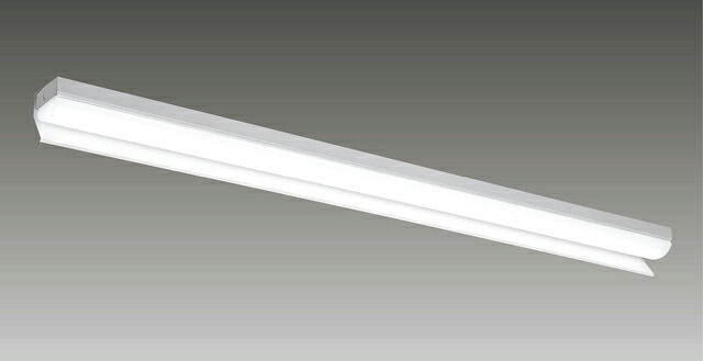 LEKT416523W-LS9＜br /＞LEDベースライト TENQOOシリーズ 40タイプ 直付形 片反射笠＜br /＞一般・5200lmタイプ(Hf32形×2灯用 定格出力形器具相当) 白色 非調光＜br /＞東芝ライテック 施設照明