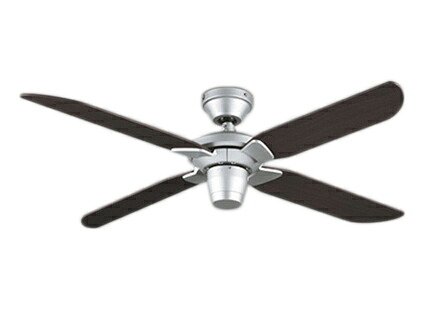 WF056＜br /＞シーリングファン 器具本体(パイプ吊り)＜br /＞AC MOTOR FAN モダンスタイル リモコン付 電気工事不要＜br /＞オーデリック 照明器具