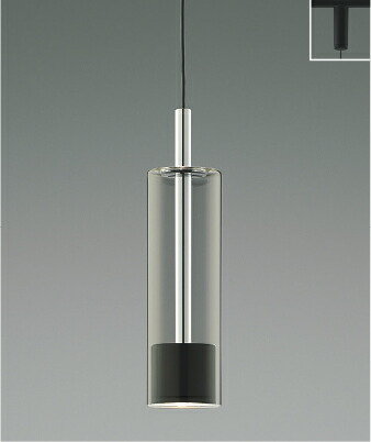 AP57314LEDペンダントライト Chrome&times;Black CONTEMPORARY STYLISHプラグタイプ 電気工事不要 非調光 電球色 白熱球60W相当コイズミ照明 照明器具 おしゃれ ダイニング照明 インテリア照明｜タカラShop 店