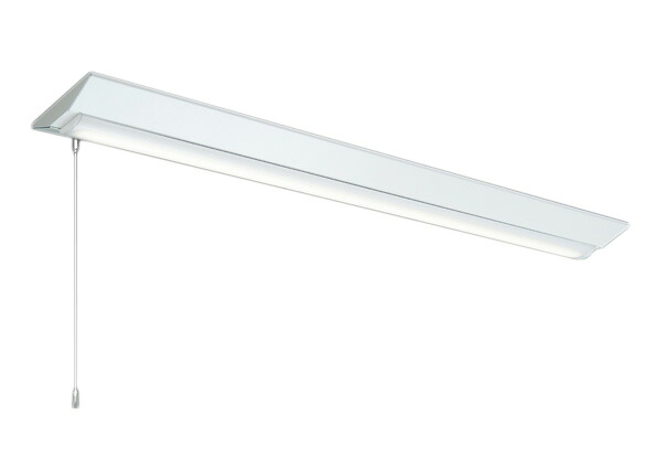 MY-V450421S/N AHTN LEDライトユニット形ベースライト Myシリーズ 40形 直付形 逆富士タイプ 230幅 プルスイッチ付 固定出力 グレアカット［ABタイプ］(省電力) 5200lmタイプ FHF32形×2灯器具定格出力相当 昼白色 三菱電機 施設照明