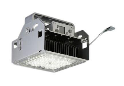 EL-GT20234N/W VHTN LED高天井用ベースライト GTシリーズ 産業用 電源一体型 粉塵・高温(耐塵・防噴流形・軒下用) クラス2000(メタルハライドランプ400形器具相当) 80°配光 昼白色 三菱電機 施設照明