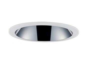 EL-WD03/3(351NM) AHTZ LEDベースダウンライト MCシリーズ 埋込穴φ150 軒下用 58°配光 深枠タイプ 鏡面コーン 遮光30° クラス350 HID70形器具相当 昼白色 調光可 三菱電機 施設照明