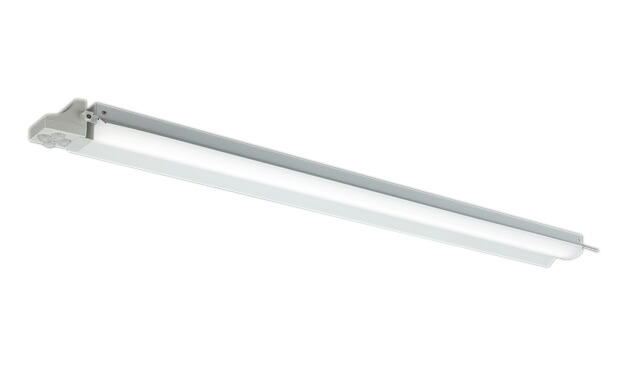 MY-HS470401/WW AHTN LEDライトユニット形ベースライト Myシリーズ 40形 直付形 笠付タイプ 人感センサ付器具(高天井用) 固定出力 省電力タイプ 6900lmタイプ FHF32形×2灯器具高出力相当 温白色 三菱電機 施設照明