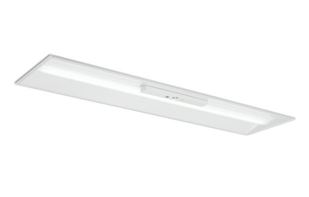 ●MY-BKR430430/W AHTN LED非常用照明器具 電源別置形 LEDライトユニット形 Myシリーズ 40形 埋込形 300幅 非常時LED一般出力タイプ 固定出力 一般タイプ 3200lmタイプ FHF32形×1灯器具高出力相当 白色 三菱電機 施設照明