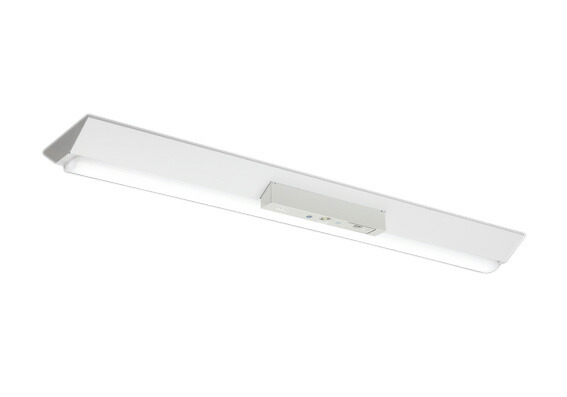 MY-VK470433/D AHTN LED非常照明 電池内蔵形 LEDライトユニット形 Myシリーズ 40形 直付形 逆富士 230幅 リニューアル 器具高さ57mm・全長1250mm 非常時LED一般出力タイプ 固定出力 一般タイプ 6900lmタイプ FHF32形×2灯器具高出力相当 昼光色 三菱電機