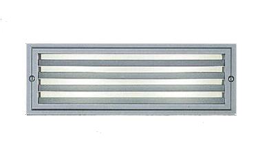 ERB6093SA＜br /＞STYLISH LEDZ アウトドアフットライト＜br /＞埋込120×350 白熱球50W相当 BLOCK150タイプ 電球色 非調光 防雨形 シルバーメタリック＜br /＞遠藤照明 施設照明