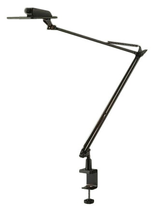 LZT-93841YB<br />LED什器照明 ディスプレイライト OLED STAND LIGHT<br />有機ELデスクスタンド クランプ取付タイプ<br />65°配光 個別調光 電球色<br />大光電機 施設照明