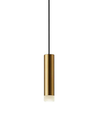 XSZB10203 CB1LEDコンパクトランプ用 ペンダントライト 温白色 天井吊下型 直付真鍮色 セード高さ200 フロストS要電気工事 ビーム角48度 集光 調光可 110Vダイクール電球60形1灯器具相当Panasonic 照明器具|タカラShop 店