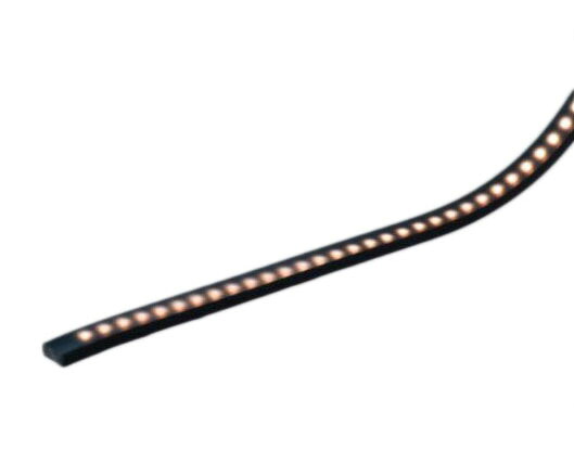 TQB-2010-17-S＜br /＞間接照明 Qoonela Black クーネラブラック＜br /＞TQBシリーズ DC24V 電源別置 調光対応＜br /＞コードタイプ 片側 全長2010mm 光色：電球色1700K＜br /＞テス・ライティング 施設照明 インダイレクト