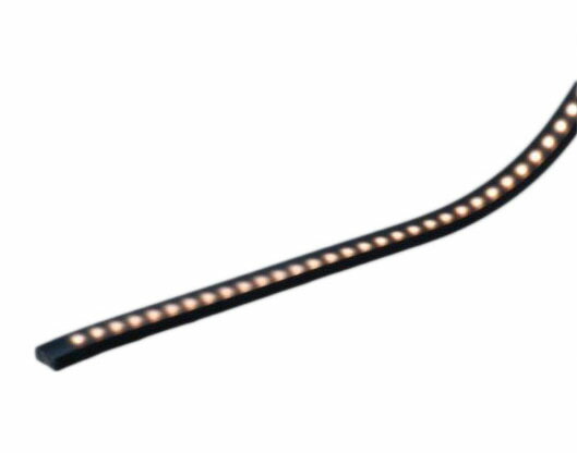 TQB-4002-22-S＜br /＞間接照明 Qoonela Black クーネラブラック＜br /＞TQBシリーズ DC24V 電源別置 調光対応＜br /＞コードタイプ 片側 全長4002mm 光色：電球色2200K＜br /＞テス・ライティング 施設照明 インダイレクト