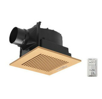 XFY-24JG8VC/87＜br /＞パナソニック Panasonic 天井埋込形換気扇＜br /＞パッと換気スイッチ付 ルーバー組合せ品番(樹脂製 横格子 ナチュラルバーチ) 強・弱速調付＜br /＞浴室、トイレ・洗面所、居室・廊下・ホール・事務所・店舗用＜br /＞低騒音・特大風量形 200立方m/h