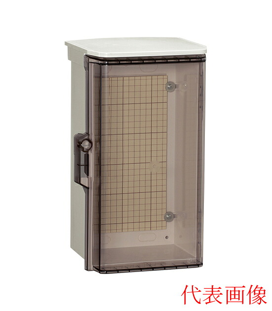 日東工業 プラボックス 汎用タイプ＜br /＞プラボックス・透明扉付 屋根つき＜br /＞屋外用 OP20-45CA