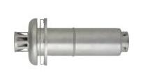 コロナ 石油給湯機器用部材＜br /＞厚壁用給排気筒トップ(壁厚260～370mm)＜br /＞QU8-AT