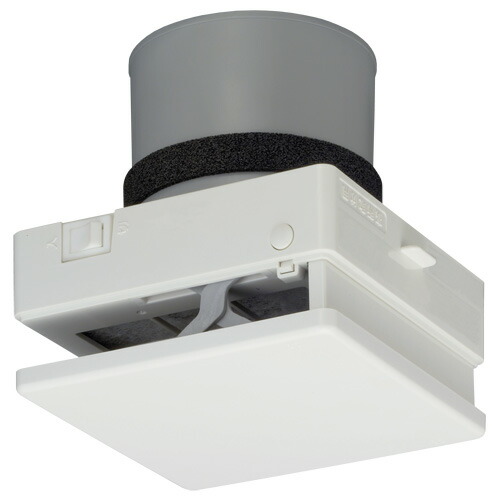 VFP-C8WUFC<br>日本キヤリア 風量形パイプ用ファン 給気用<br>プチファン パネルタイプ 居間用 外気清浄フィルター付 本体スイッチ付 手動式パネルシャッター付<br>24時間換気対応<br>東芝キヤリア