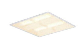 パナソニック Panasonic 施設照明一体型LEDベースライト 電球色 埋込型 スクエアタイプFHP23形&times;4灯相当 格子タイプ □350 連続調光型XL364CBTLA9｜タカラShop 店