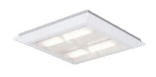 パナソニック Panasonic 施設照明一体型LEDベースライト 白色 直埋兼用FHP23形&times;4灯節電タイプ スクエアタイプ 格子タイプ □470 連続調光型XL463CBULA9｜タカラShop 店 20,102円