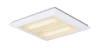 パナソニック Panasonic 施設照明一体型LEDベースライト 電球色 直埋兼用FHP23形×4灯相当 スクエアタイプ 下面開放 □470 連続調光型XL464PETLA9|タカラShop 店