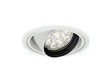 ERD7309W＜br /＞テクニカルライト LEDZ Rs ユニバーサルダウンライト 埋込穴φ100＜br /＞本体のみ 電源ユニット別売 1600/1200/900タイプ 50°超広角配光 電球色2700K＜br /＞遠藤照明 施設照明
