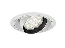 ERD7345W＜br /＞テクニカルライト LEDZ Rs ユニバーサルダウンライト 埋込穴φ150＜br /＞本体のみ 電源ユニット別売 CDM-TC70W器具相当 2400タイプ 33°広角配光 電球色＜br /＞遠藤照明 施設照明