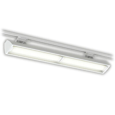ERK9848W＜br /＞テクニカルライト LEDZ TUBE ウォッシュスポットライト 2灯用 プラグタイプ＜br /＞本体のみ LEDユニット別売 FHP32W×2相当 66° 拡散配光 非調光＜br /＞遠藤照明 施設照明 電気工事不要