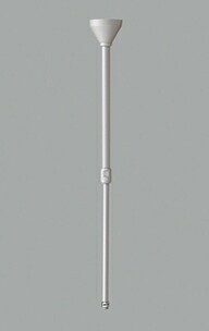 LD0316STライティングレール用 伸縮パイプ吊具（φ16） 長0.45～0.8mオーデリック 照明器具部材｜タカラShop 店