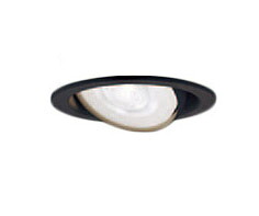 XAD3433VCE1＜br /＞LEDユニバーサルダウンライト LEDフラットランプ対応 温白色 美ルック＜br /＞浅型8H 高気密SB形 集光タイプ＜br /＞調光不可 埋込穴φ100＜br /＞110Vダイクール電球100形1灯器具相当＜br /＞Panasonic 照明器具 天井照明