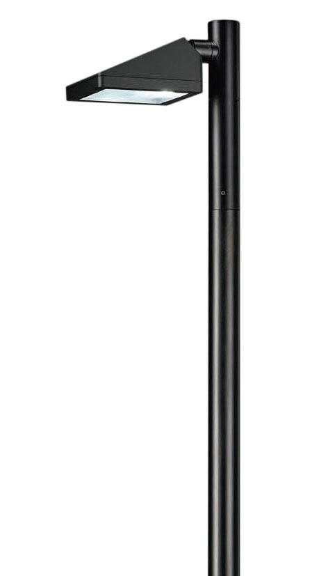 ●AD-3320H-L＜br /＞エクステリア LED一体型スポットポールライト＜br /＞投光ポール コンパクトフラッド 1灯タイプ 灯具のみ＜br /＞防雨型 位相調光 電球色 HID35W相当＜br /＞山田照明 照明器具