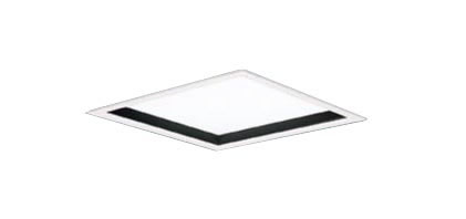XL553PHUKLE9＜br /＞一体型LEDベースライト 埋込型 白色＜br /＞乳白パネル 深枠（黒） スクエアタイプ＜br /＞コンパクト形蛍光灯FHP23形3灯器具相当＜br /＞Panasonic 店舗・施設用照明 天井照明