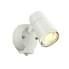 AU52703＜br /＞エクステリア LEDスポットライト 電球色 白熱球60W相当＜br /＞人感センサ付タイマー付ON-OFFタイプ 散光 非調光 防雨型＜br /＞コイズミ照明 照明器具 庭 勝手口 バルコニー用 ライトアップ用照明 9,354円